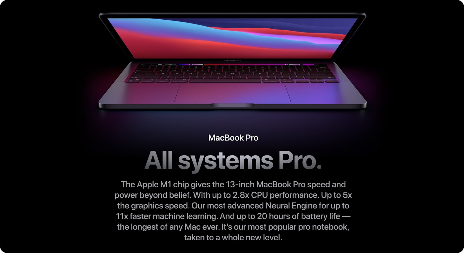 MacBook Pro 13 inch M2 2022 8CPU 10 GPU 16GB