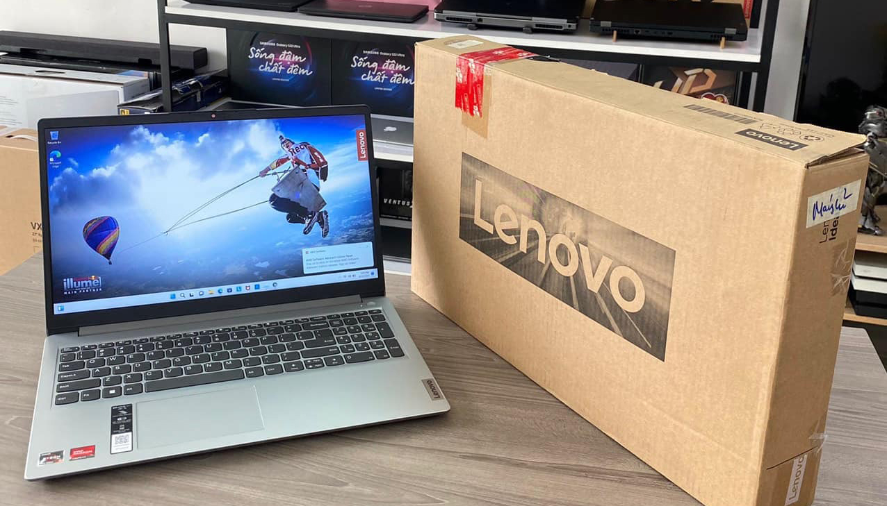 Laptop Lenovo IdeaPad 1 15AMN7 82VG0022VN cho sinh viên cơ khí.