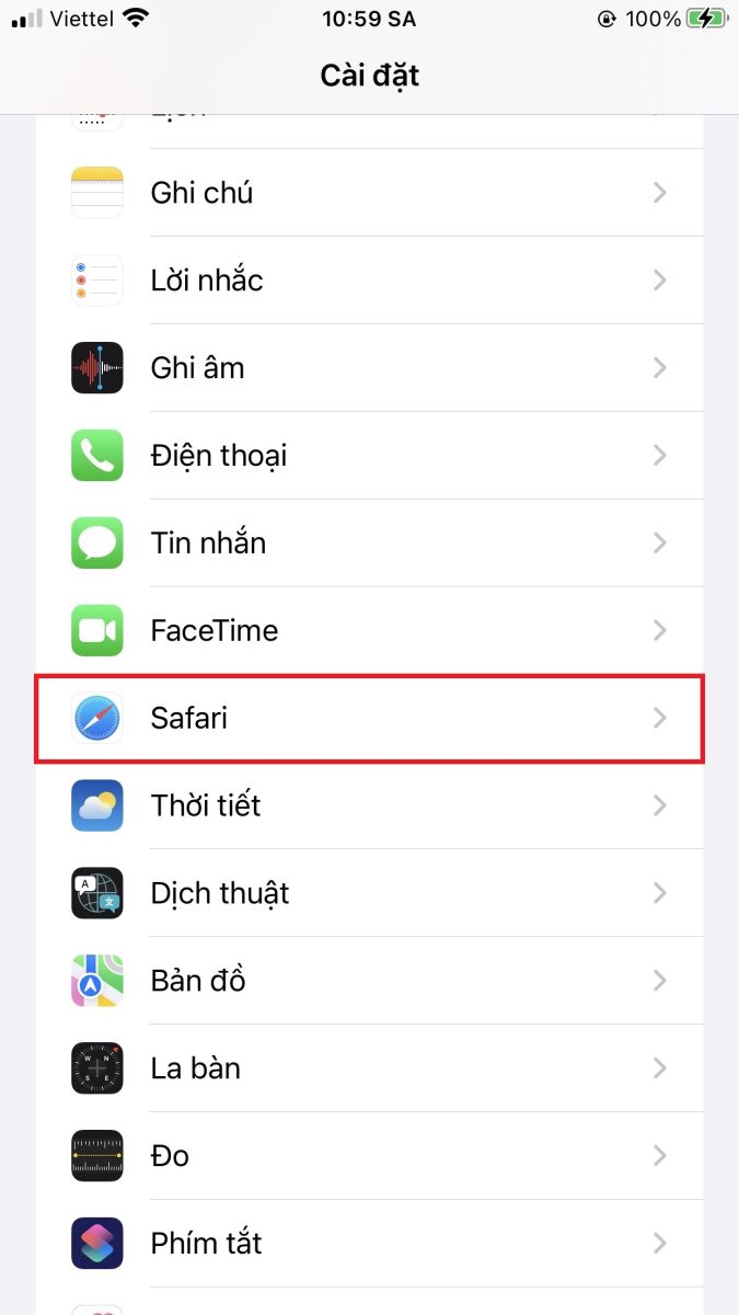 Trên iOS (iPhone/iPad)