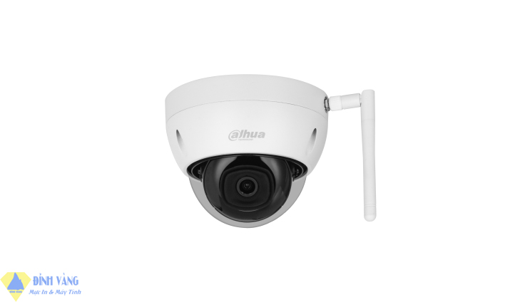 Camera Dahua ngoái trời IP Wifi 2MP bán cầu DH-IPC-HDBW1230DE-SW.